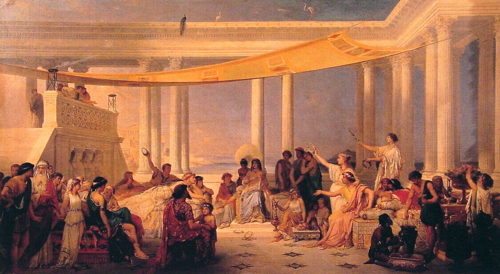 Coomans, Pierre Oliver Joseph (1816-1889)  - Sappho a Mitylene.JPG